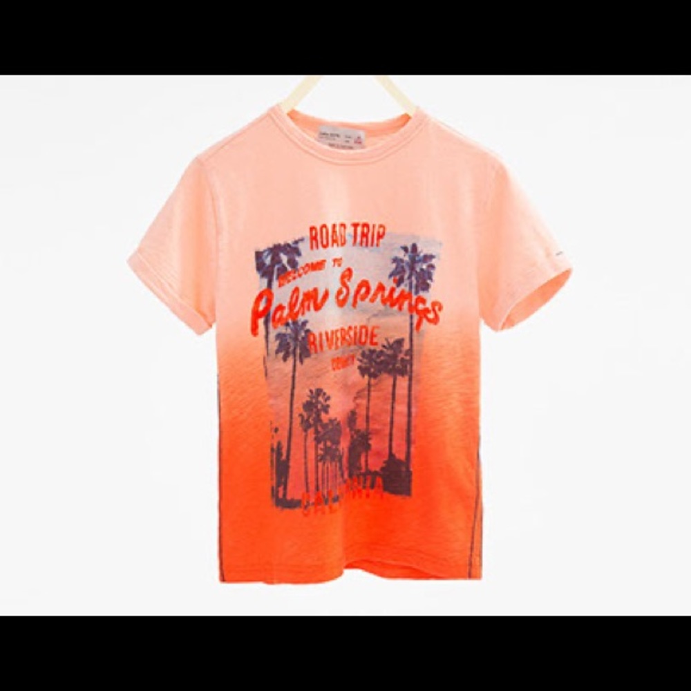 ZARA BOYS Palm Springs T-Shirt [Size 11/12]